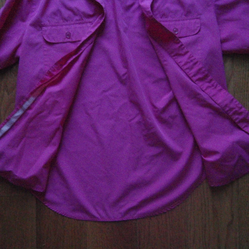 ~Womens Short Sleeve Pink Fishing Shirt~ - Picture 3 of 4